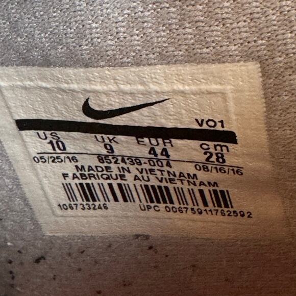 Nike LeBron Zoom Witness Men's Size 10 Wolf Grey Star Blue 852439 004 w/Box OKC - Picture 8 of 13